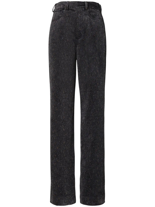 Wide-Leg Corduroy Trousers