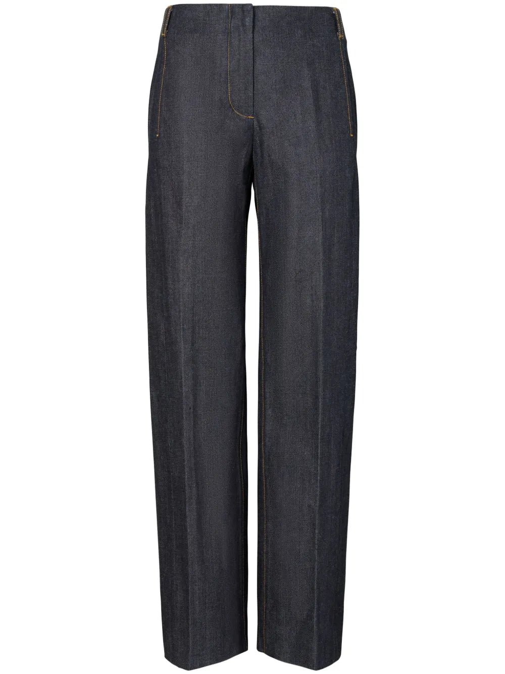 Selvedge Straight-Leg Jeans