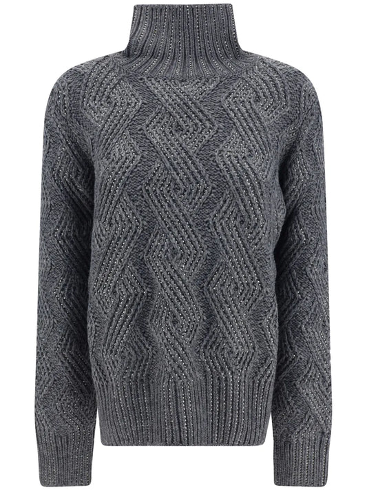 Cable-Knit Jumper