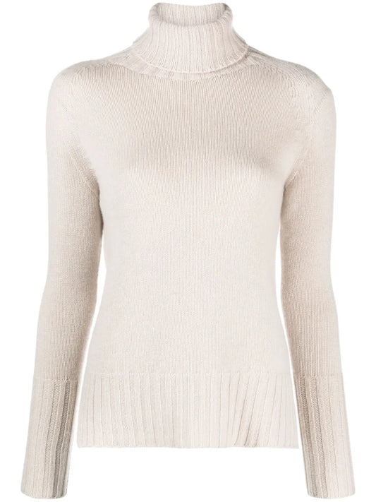 Roll-Neck Cashmere Jumper
