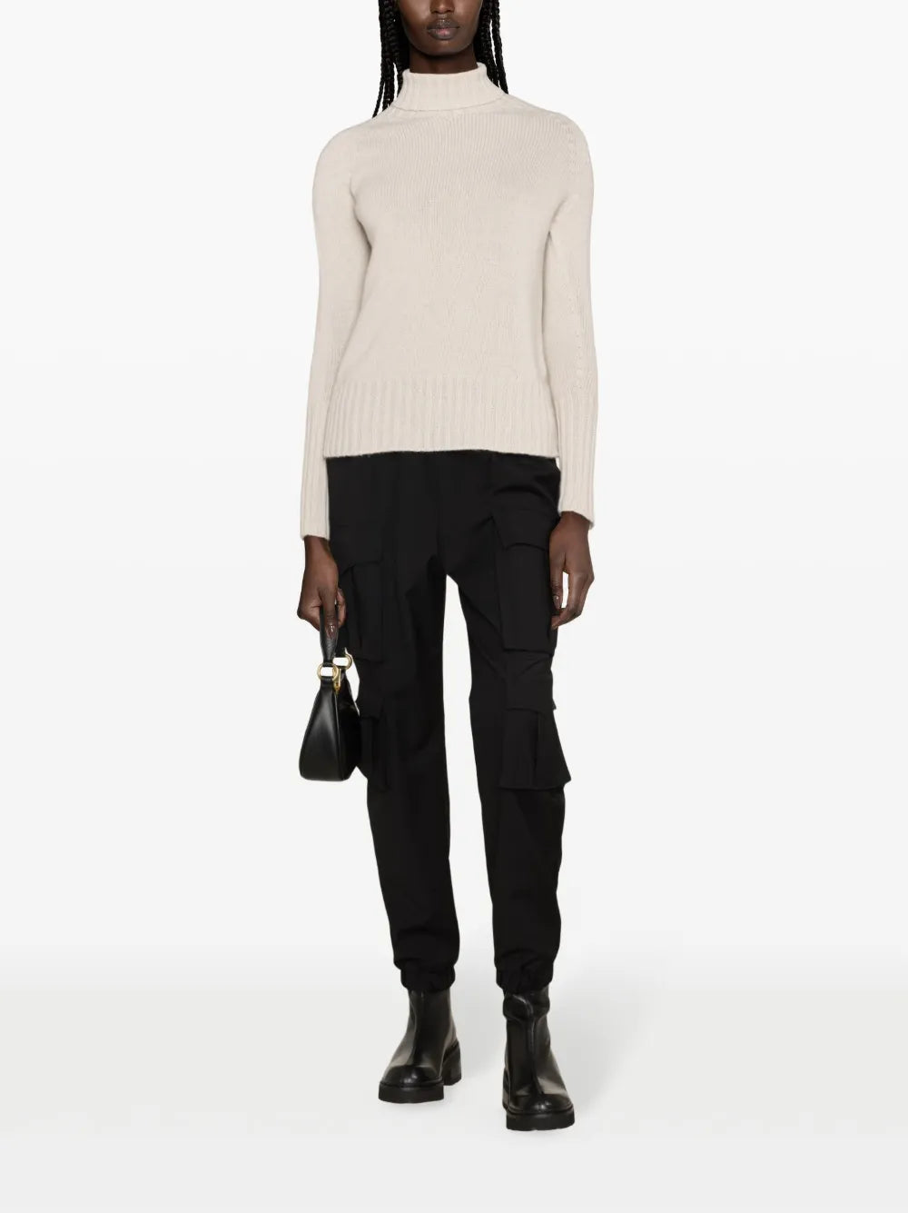 Roll-Neck Cashmere Jumper