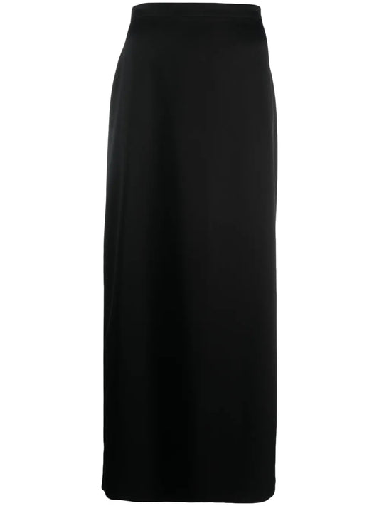 Satin Midi Skirt
