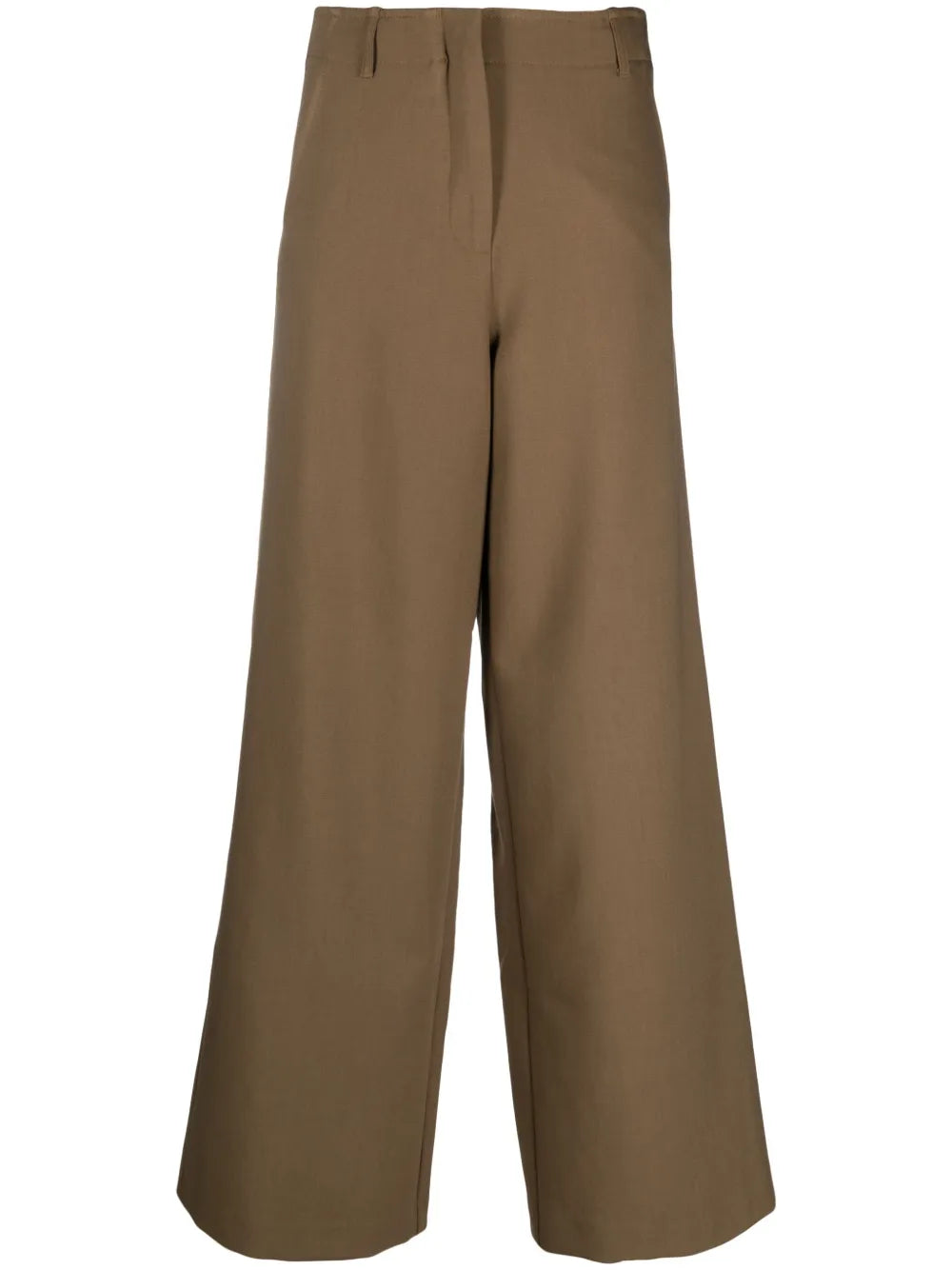 Straight-Leg Tailored Trousers