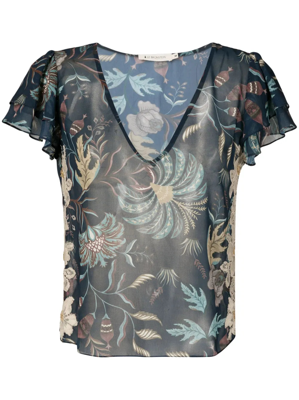 Aisha Floral-Print Blouse