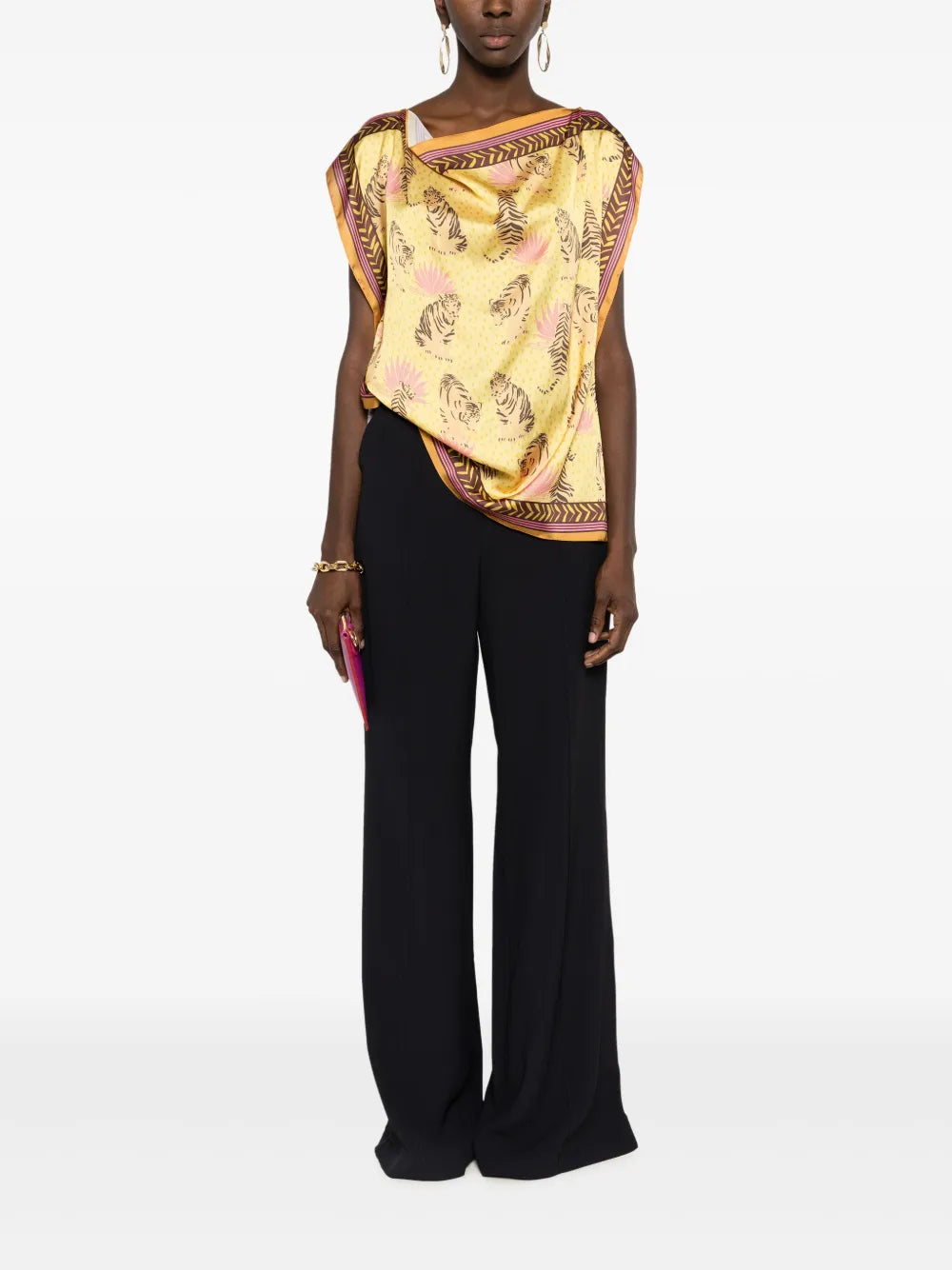 Ale High-Waisted Flared Trousers