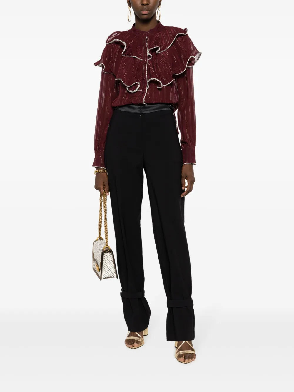 Abigail Straight-Leg Trousers