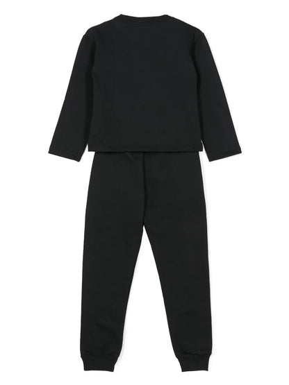 Tiger Bead-Embellished Jersey Tracksuit
