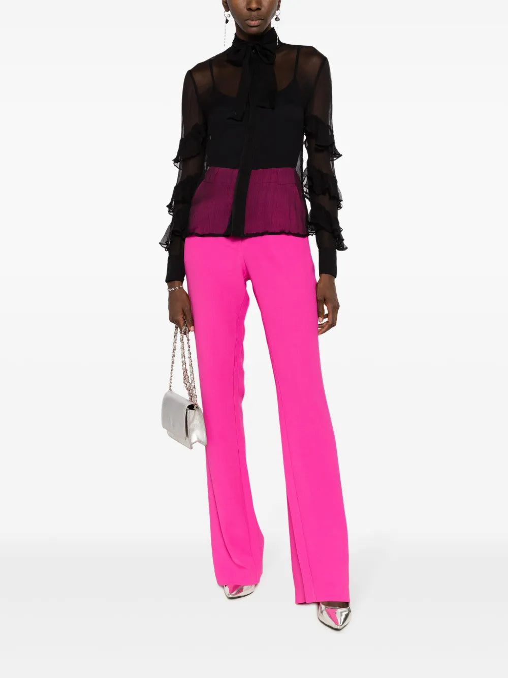 Adrian Ruffle-Detail Shirt