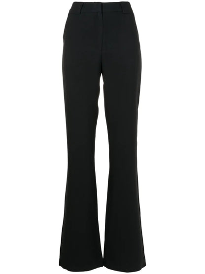 Ava Crepe Flared Trousers