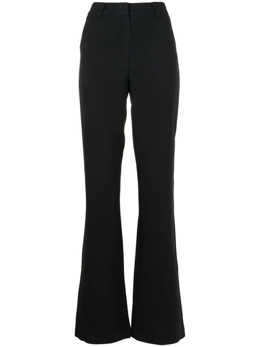 Ava Crepe Flared Trousers