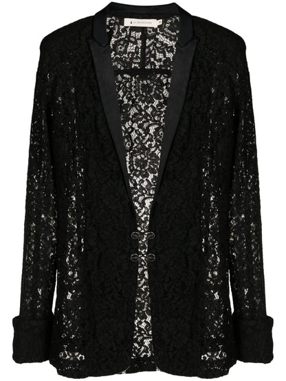 Rafa Floral-Lace Blazer