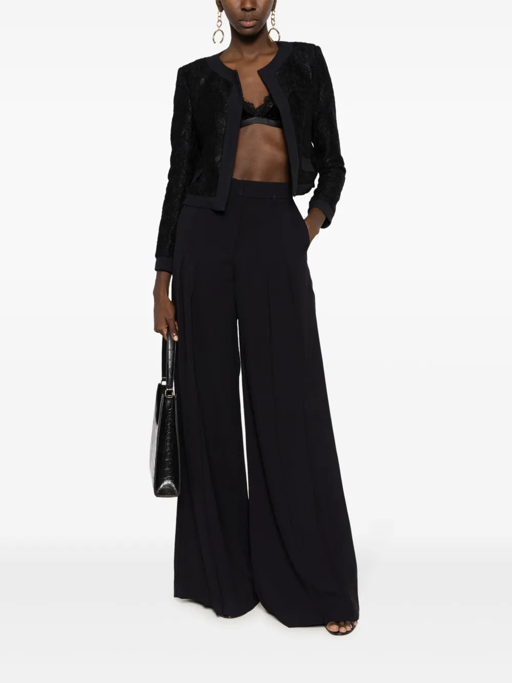 Alda High-Waisted Trousers