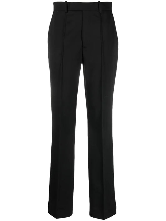 Pressed-Crease Tailored Trousers