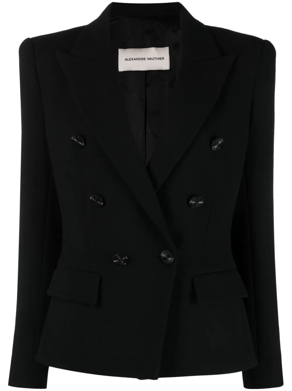 Double-Breasted Wool Blazer