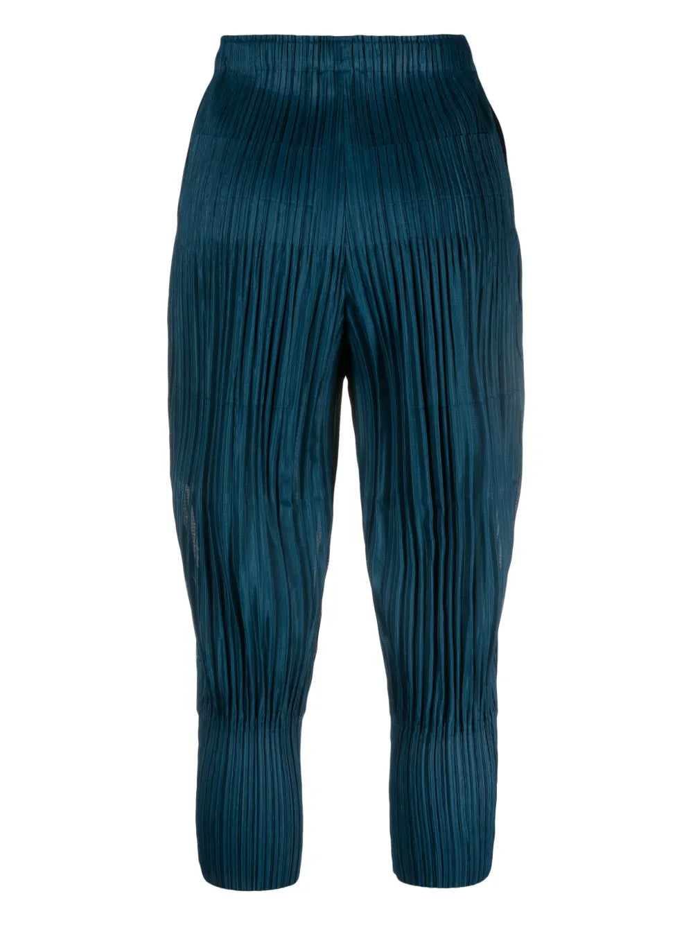 Cropped Pleated Trousers
