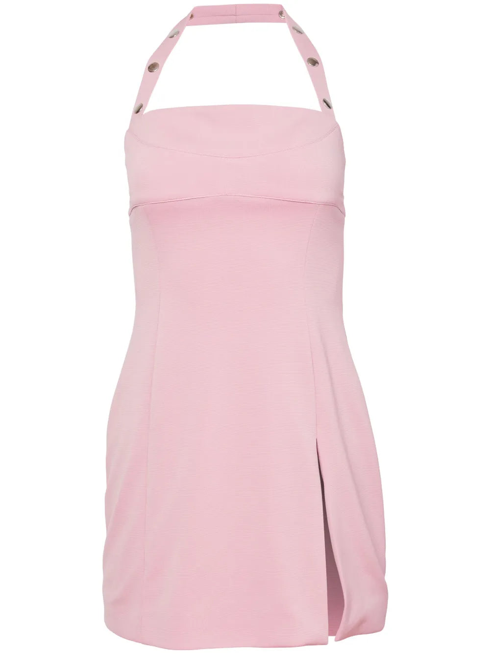 Snap Halterneck Mini Dress