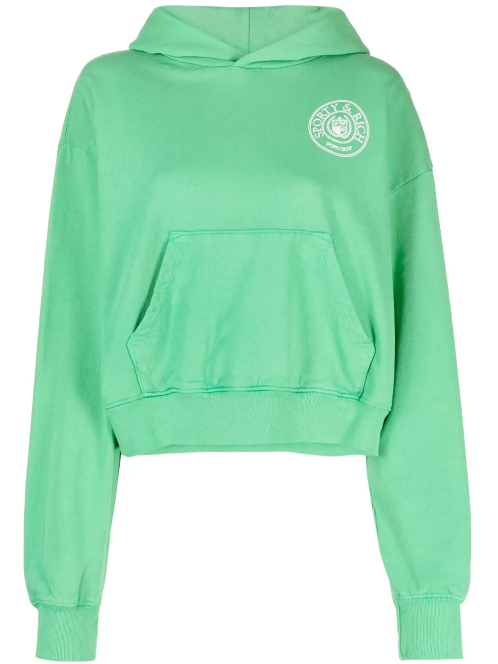 Logo-Print Jersey Hoodie
