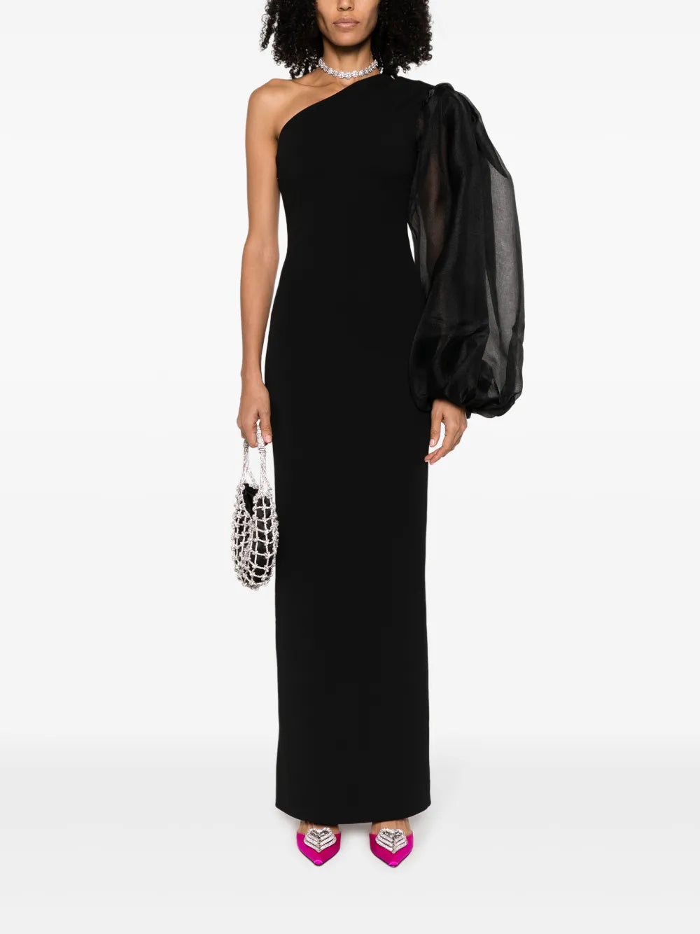Hudson One-Shoulder Gown