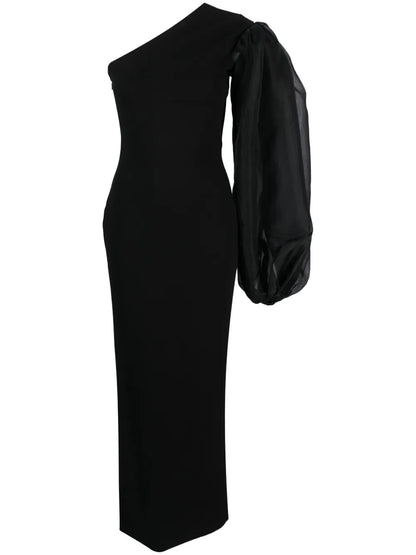 Hudson One-Shoulder Gown