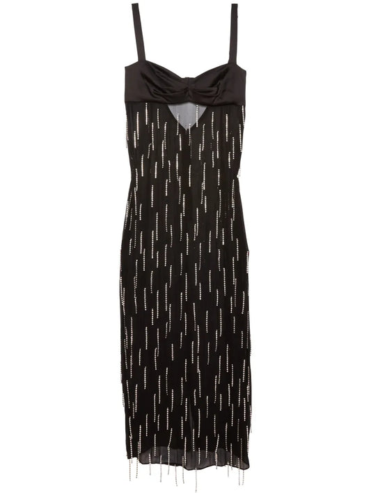 Dangling Stones Midi Dress