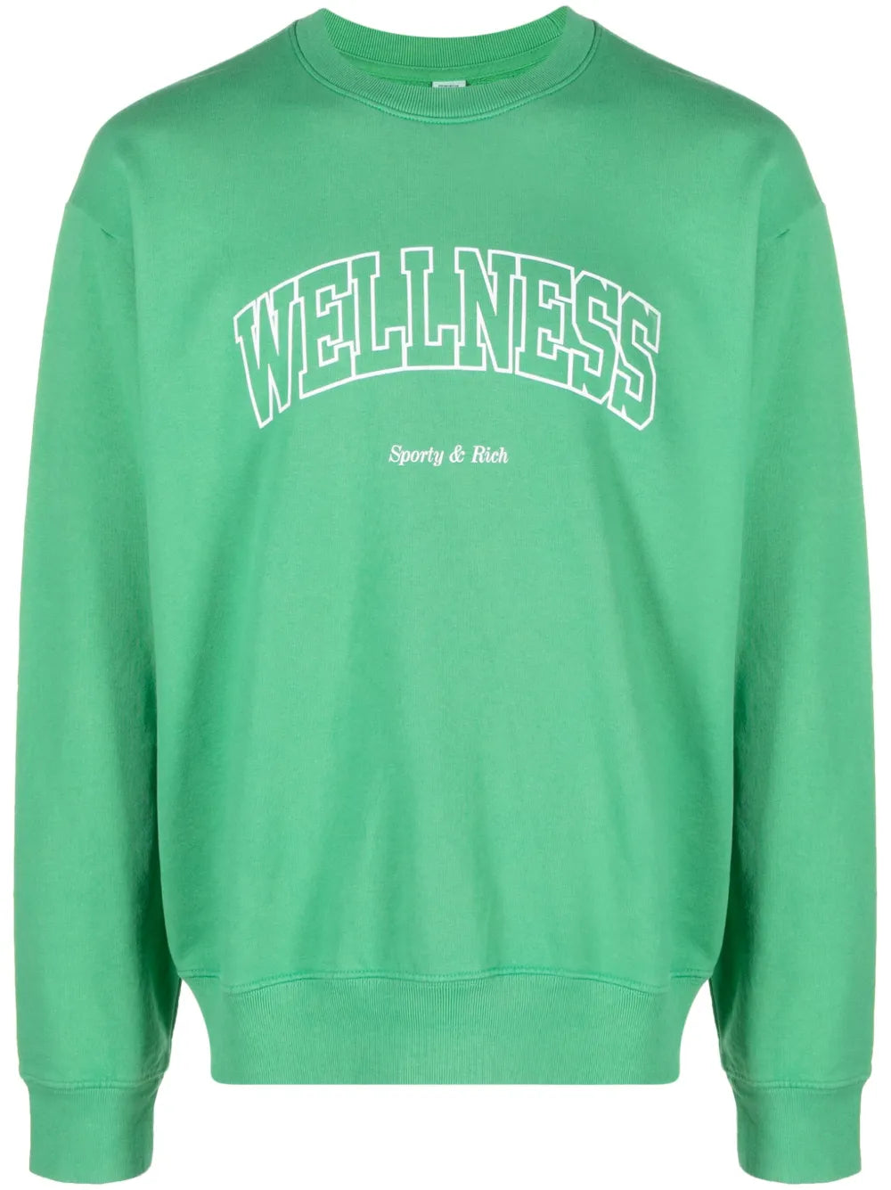 Slogan-Print Cotton Sweatshirt