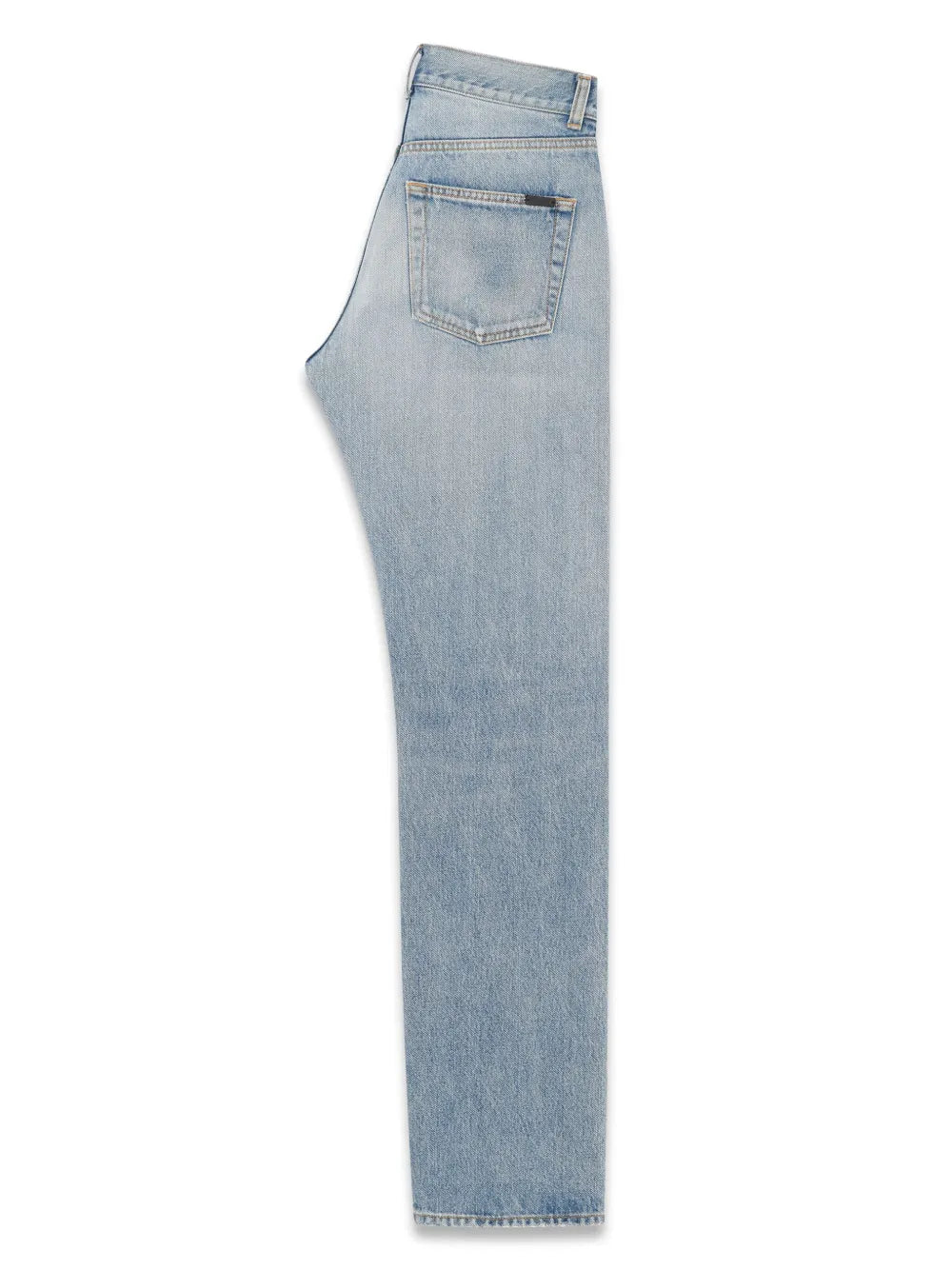 Mid-Rise Straight-Leg Jeans