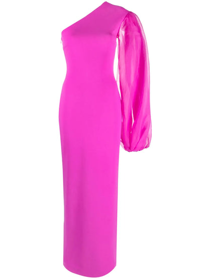 Hudson One-Shoulder Gown