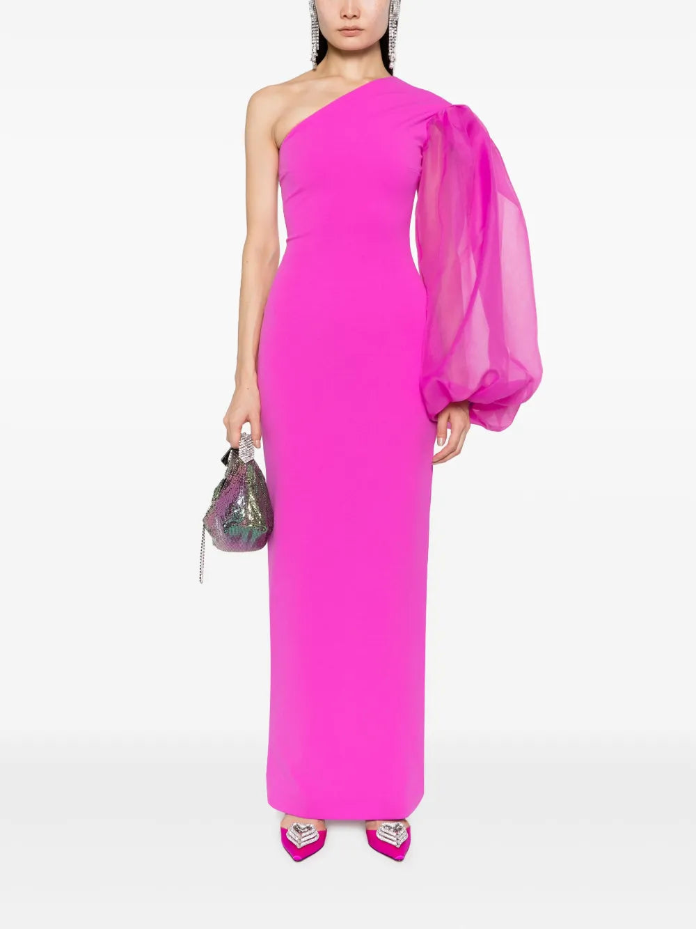 Hudson One-Shoulder Gown