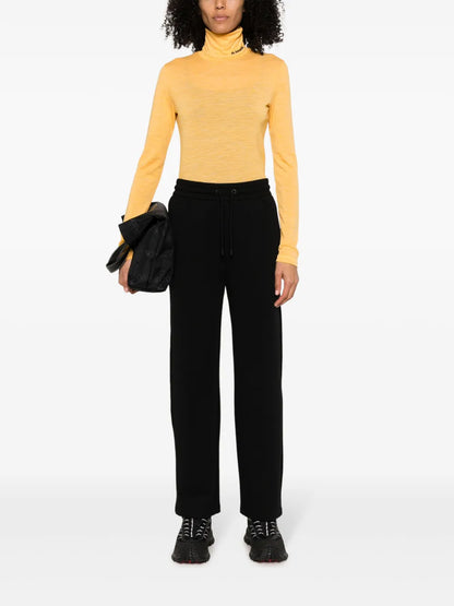 Logo-Print Roll-Neck T-Shirt