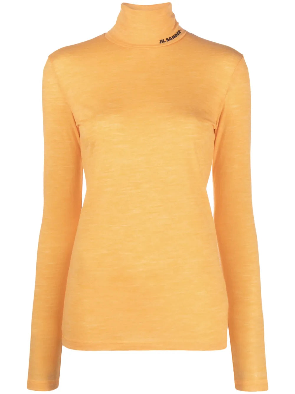 Logo-Print Roll-Neck T-Shirt