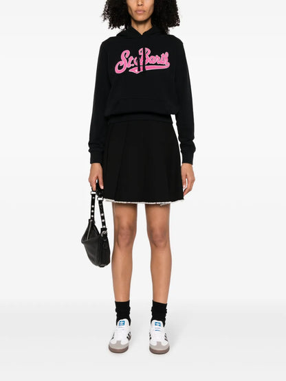 Logo-Patch Cotton Hoodie