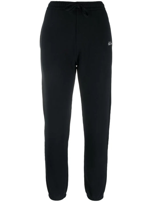 Logo-Embroidered Cotton Track Pants