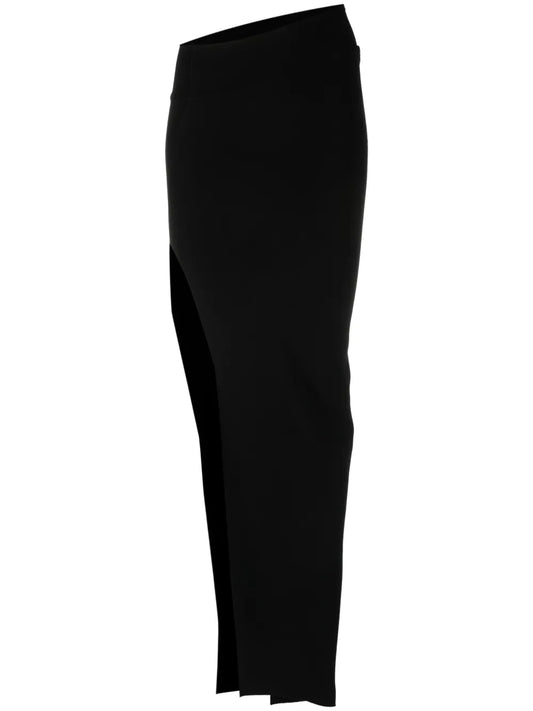 High-Waisted Asymmetric Skirt