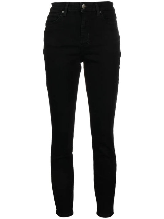 Spray On Cropped Jeans