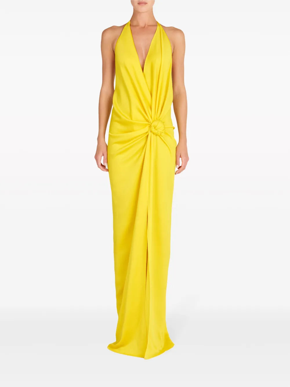 Torgiano Knot-Detail Gown