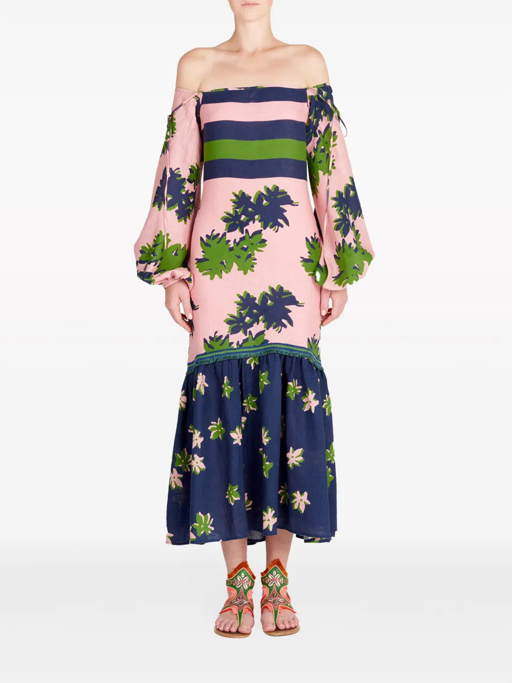 Oristano Off-Shoulder Dress