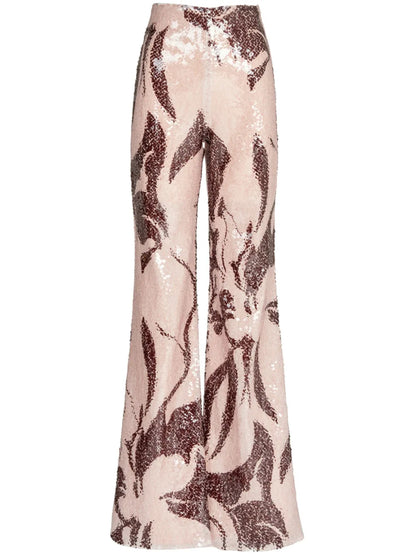 Avellino Sequin-Embellished Trousers