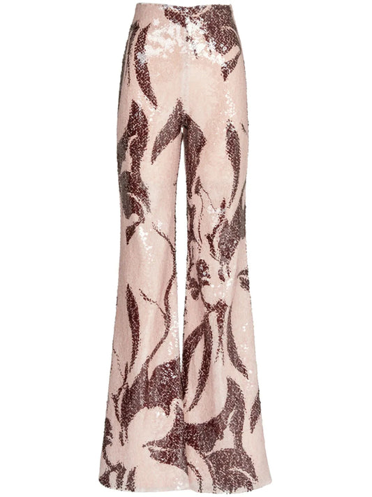 Avellino Sequin-Embellished Trousers