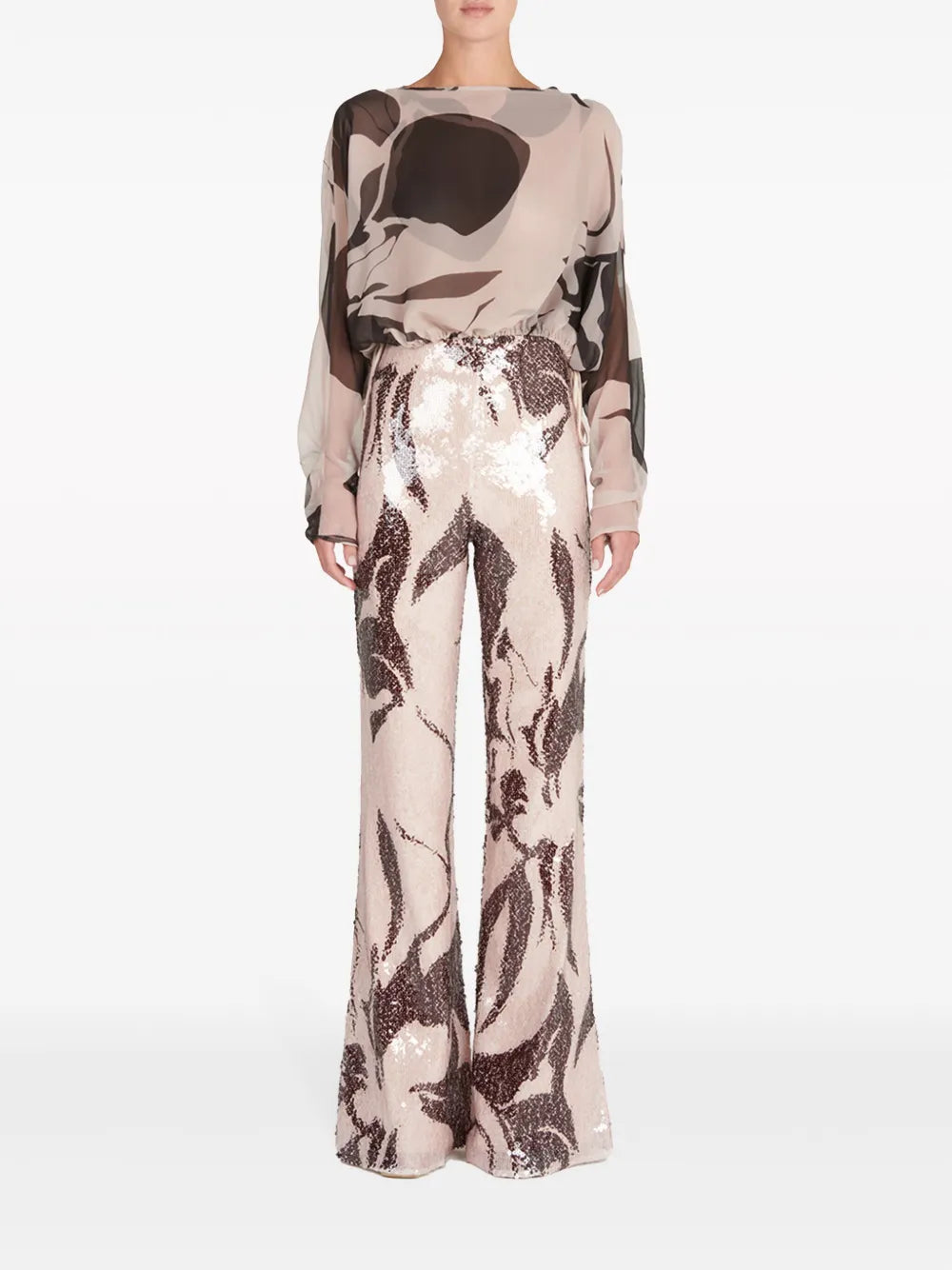 Avellino Sequin-Embellished Trousers