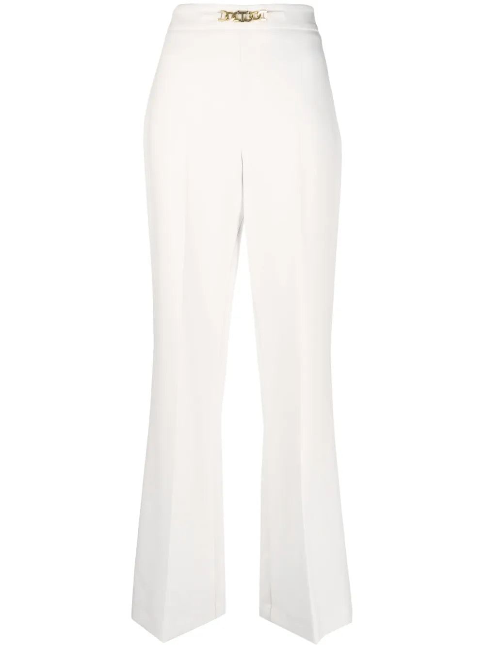 Oval-T Chain Flared Trousers