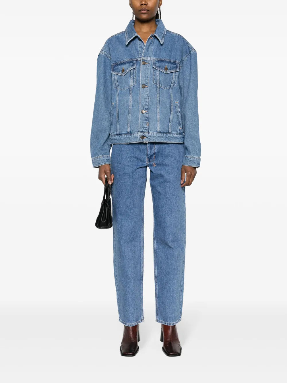 Brooklyn Heritage Mid-Rise Straight-Leg Jeans