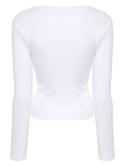 Cut-Out Ribbed Top