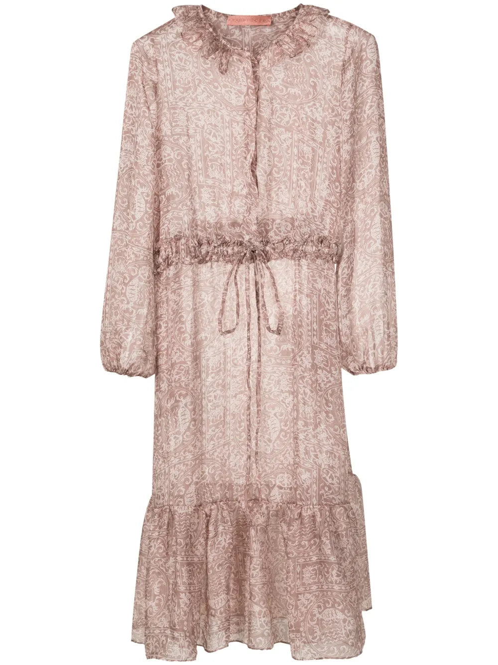 Bryere Graphic-Print Midi Dress