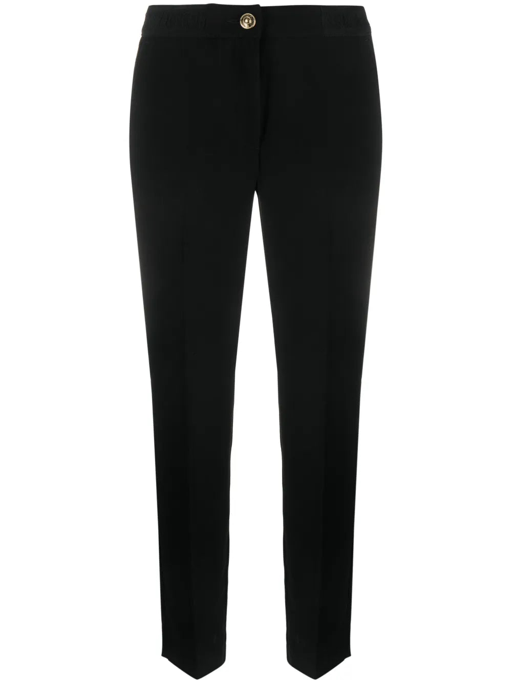 Logo-Waistband Slim Trousers