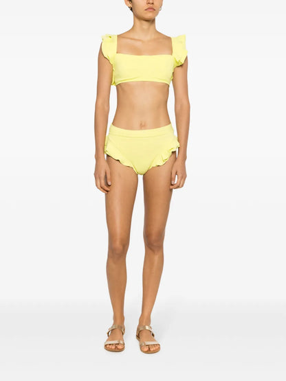 Jasper Ruffled Bikini Top