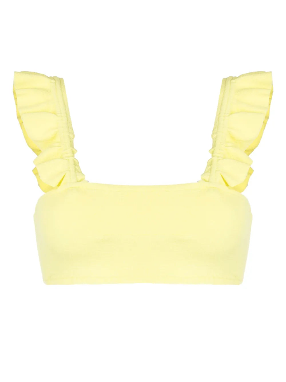 Zarbo Ruffle-Detail Bikini Top