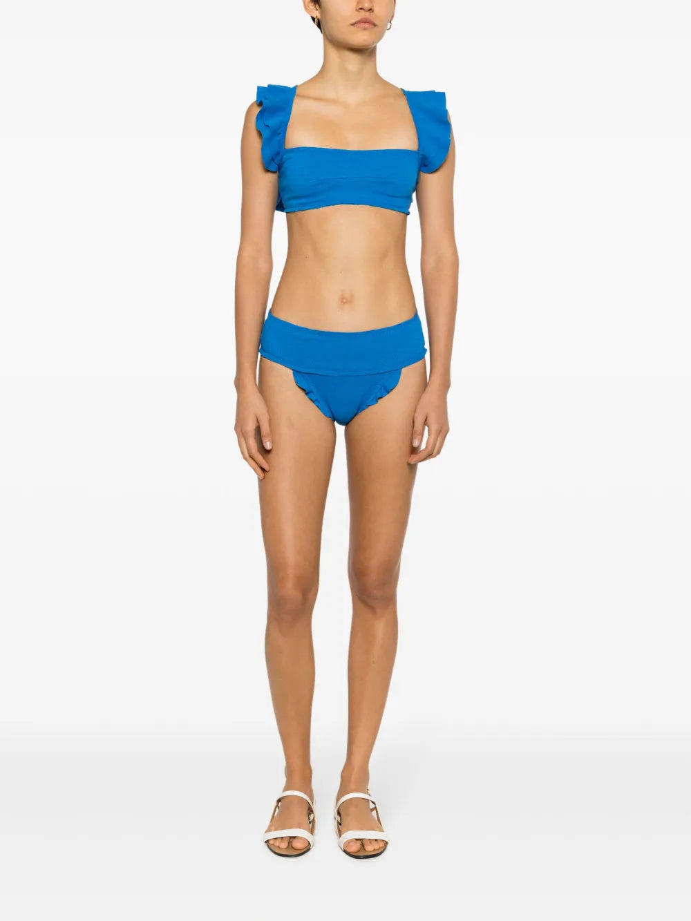 Jasper Ruffled Bikini Top