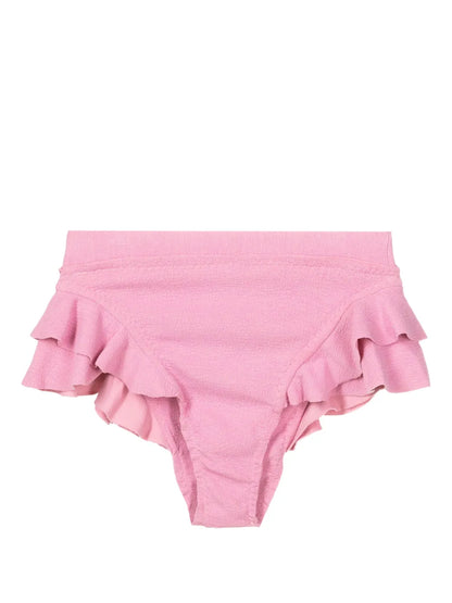 Turbe High-Waisted Bikini Bottoms