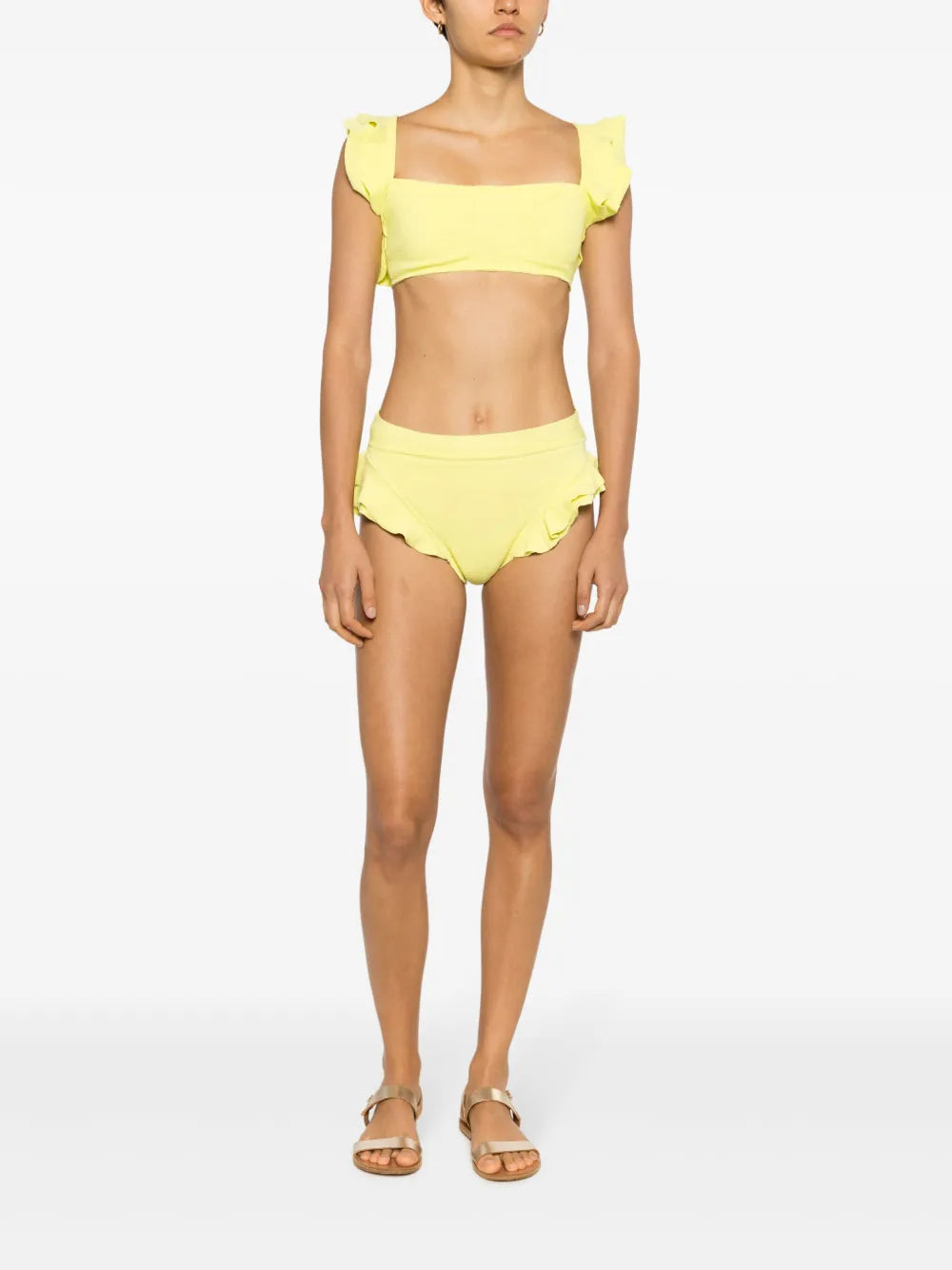 Turbe Ruffled Bikini Bottom