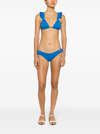 Laven Ruffle-Detail Bikini Bottoms